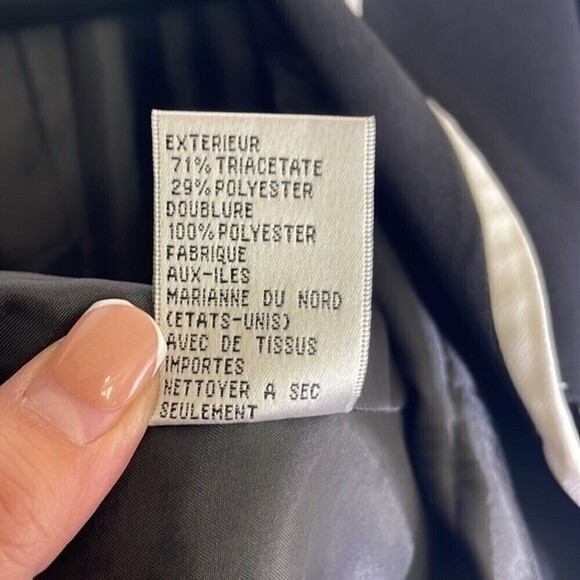 Talbots Classic Button-Up Blazer Petites Woman’s Size 4 Long Sleeve - Picture 4 of 12